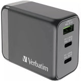 Verbatim 威寶3 端口 65W PD 3.0 QC 3.0 GaN旅行充電器 66963 [香港行貨]