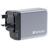 Verbatim 4 Port 200W PD 3.0 & QC 3.0 GaN USB 充電器 - 32210 [香港行貨]