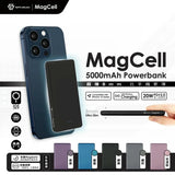 SAVEWO MAGCELL 5000mAh 8mm超薄磁吸式無線行動電源 [香港行貨]