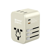 XPOWER TA35 35W 5-Port 連 PD 3.0快充旅行充電轉插 [香港行貨]