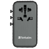 VERBATIM GaN III 100W 通用旅行轉插 [香港行貨]