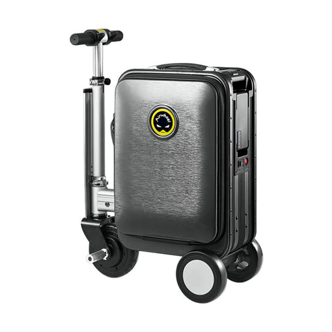 Nouveau Mini scooter électrique maniable Black pink Silver tech suitcase  (bagage) en 2023 - Airwheel SE3S