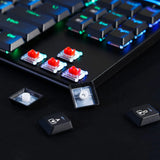 Redragon K621 Horus TKL 87 KEYS Low Profile Ultra-Thin Wireless RGB Mechanical Gaming Keyboard - Red Switches [Licensed in Hong Kong] 